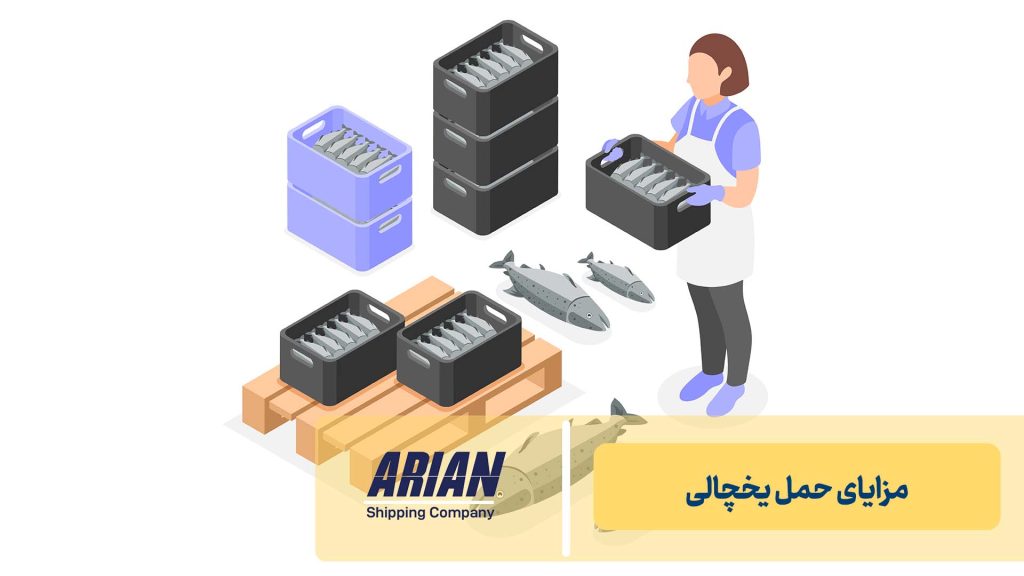 مزایای حمل یخچالی